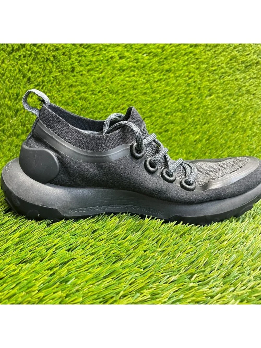 Allbirds Trail Runner SWT Mens Size 8 Black Athletic Running Shoes Sneakers